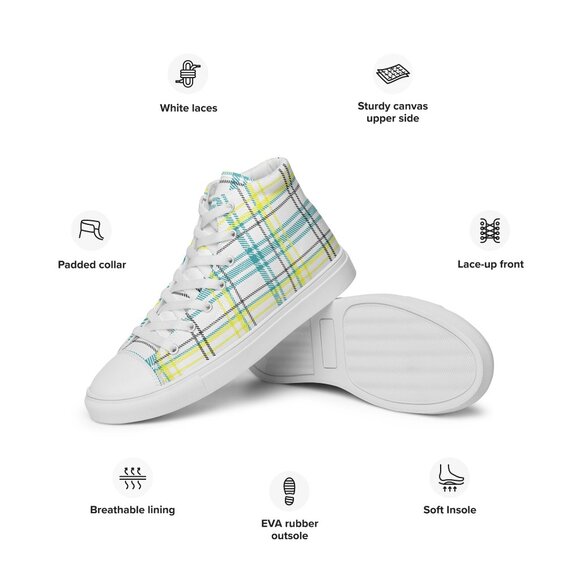 high-top canvas shoes for women for dancing - Picture 12 of 12